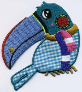 Термоаппликация HKM "Пеликан". Арт 32559/1SB