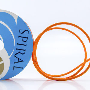 Шнур атласный мини-рулон, 2 мм, 4,5 м, цвет 61, алый. Арт P00462-2мм-61           