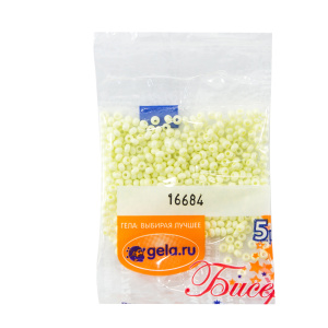 Бисер №10, 5 г., цвет 16684. Арт G 16684