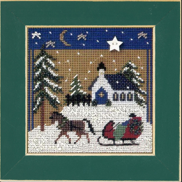 Набор для вышивания "Поездка на санях". Арт MHCB192