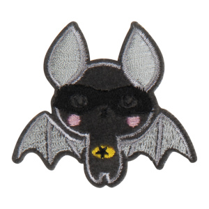 Термоаппликация "Летучая мышь с маской". Арт 39155