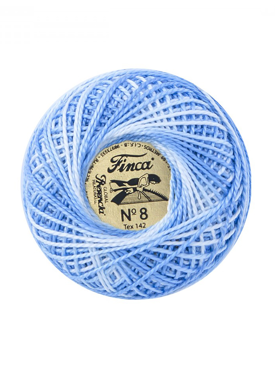 Мулине "Finca Perle"(Жемчужное"), №8, мультиколорный цвет 9630. Арт 00816/08/9630           