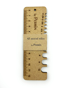 Линейка измеритель спиц и крючков . Арт 860005