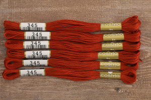 Мулине COSMO однотонный цвет  345       . Арт 25-6/345       