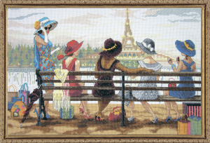 Набор для вышивания "Женский день вне дома". Арт 025-1801