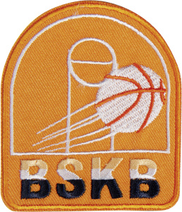 Термоаппликация "BSKB (оранжевый)". Арт 38588