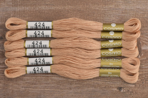 Мулине COSMO однотонный цвет  424       . Арт 25-6/424       