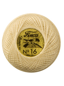 Мулине "Finca Perle"(Жемчужное"), №16,однотонный цвет 3000. Арт 00008/16/3000           