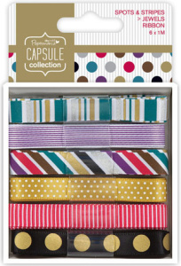 Набор лент Spots & Stripes Jewels. Арт PMA367110