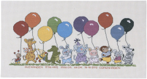 Набор для вышивания "Зверята". Арт 92-0396                 