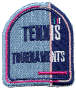 Термоаппликация HKM "Теннисные турниры". Арт 33070/1SB