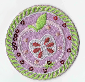 Термоаппликация HKM "Яблоко". Арт 33697/1SB