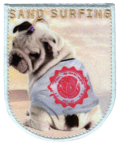 Термоаппликация HKM "Бульдог". Арт 33076/1SB