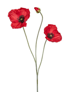 Цветок декоративный "Мак". Арт 204410-500