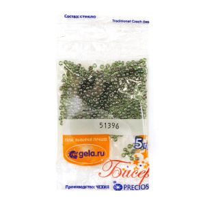 Бисер №10, 5 г., цвет 51396. Арт G 51396