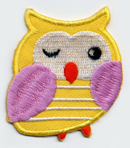 Термоаппликация "Сова". Арт 32243/1SB
