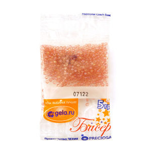 Бисер №10, 5 г., цвет 07122. Арт G 07122