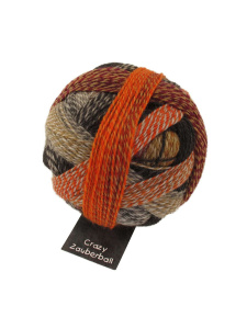 Пряжа Crazy Zauberball, 75% шерсть, 25% полиамид, 100 г, 420 м. Арт 1153-2092