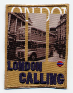 Термоаппликация HKM "Лондон зовёт". Арт 32119/1SB