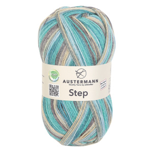 Пряжа Step, 75% шерсть, 25% полиамид, 420 м, 100 г. Арт 97689-0299