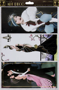 Набор высеченных элементов "Линди" Art Deco. Арт PMA157173               