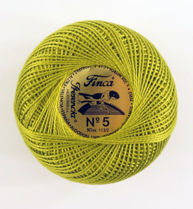 Мулине "Finca Perle" (Жемчужное") №5 однотонный цвет 4812. Арт 00800/05/4812