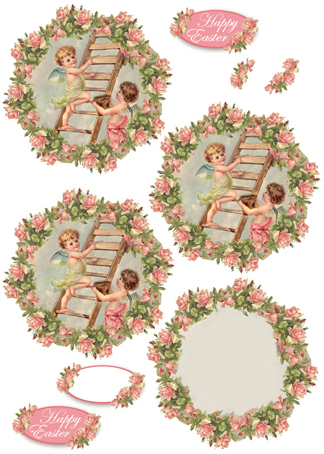 Бумага с высечкой "3D Decoration" . Арт DF3DA513