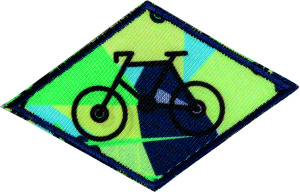 Термоаппликация "Велосипед". Арт 39459