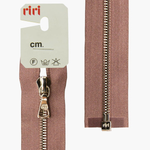 Молния металл, Ni, разъёмная 1 замок, на атласной тесьме, 4 мм, 70 см, цвет 9419, серо-сиреневый. Арт 3102628/70/9419         