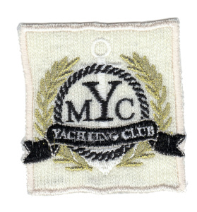 Термоаппликация HKM "MYC  яхта". Арт 33074/1SB