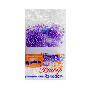 Бисер №10, 5 г., цвет 17928. Арт G 17928