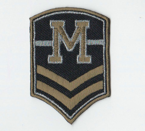 Термоаппликация "М". Арт 35133/1SB