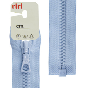 Молния riri тракторная разъёмная 1 замок, 6 мм, 70 cм, цвет 2603, светло-голубой. Арт 5753720/70/2603         
