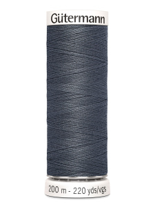 Нить Gütermann универсальная № 100, цвет 000093, 100% полиэстер, 200 м. Арт 112-0748277-000093