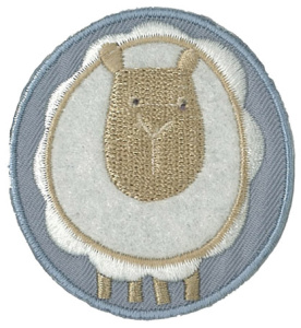 Термоаппликация HKM "Овечка". Арт 30090/1SB