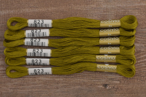 Мулине COSMO однотонный цвет  823       . Арт 25-6/823       