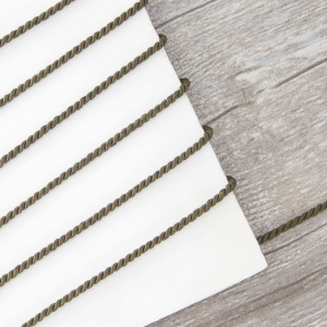 Шнур витой PEGA, коричневый, 2,8 мм. Арт 845213628A7903          