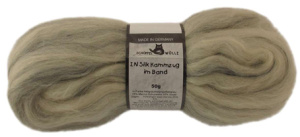 Шерсть с шёлком для валяния. Арт 1174-9220M