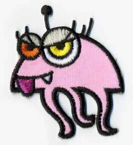 Термоаппликация HKM "Монстр-медуза". Арт 32033/1SB