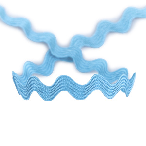 Тесьма PEGA тип вьюнчик, бирюзовый, 6,4 мм. Арт 841510421A7701