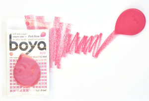 Пастель восковая для рисования Boya, мелок. Арт 1 SET/PINK ROSE