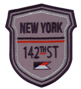 Термоаппликация HKM " New York". Арт 35557/1SB