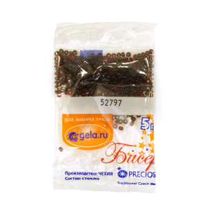 Бисер №10, 5 г., цвет 52797. Арт G 52797