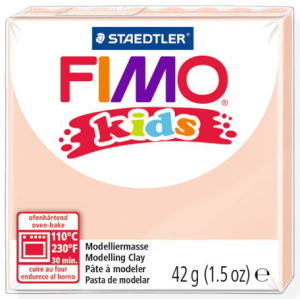 Полимерная глина FIMO "Kids", уп. 42 г, цвет телесный. Арт 8030-43