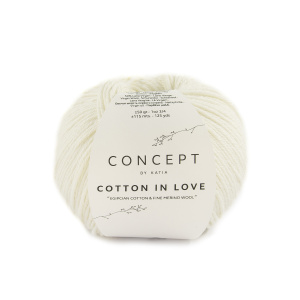 Пряжа Cotton in Love, 50% хлопок, 50% мериносовая шерсть, 50 г, 115 м. Арт 1249.50