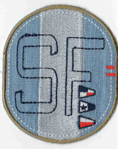 Термоаппликация HKM "Эмблема SF". Арт 33789/1SB