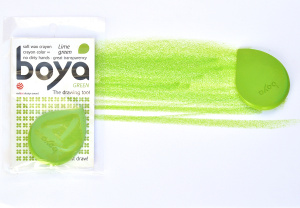 Пастель восковая для рисования Boya, мелок. Арт 1 SET/LIME GREEN