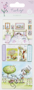 Наклейки 3D "Выздоравливай скорее", TULIP. Арт TLP373113               