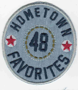 Термоаппликация HKM "Круг - Hometown Favorites 48". Арт 33825/1SB