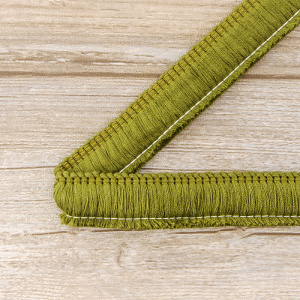 Бахрома декоративная, 30 мм, цвет оливковый. Арт BT - 30c - col.B-20